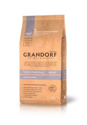 Grandorf Adult Medium&Maxi сухой корм для взрослых собак средних и крупных пород с кроликом и индейкой 1 кг. 